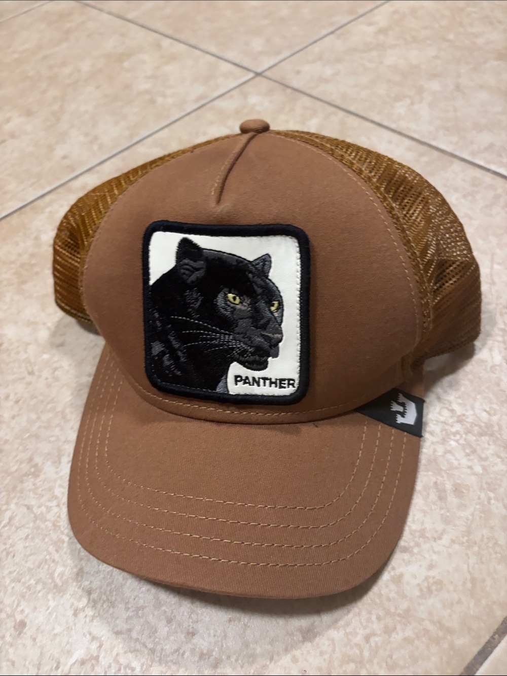#thefarmbros Patch Brown Trucker Hat - Unbranded